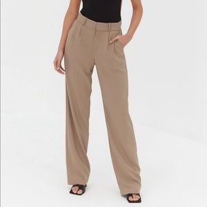 BNWT Style Addict Malene Pant Dark Tan